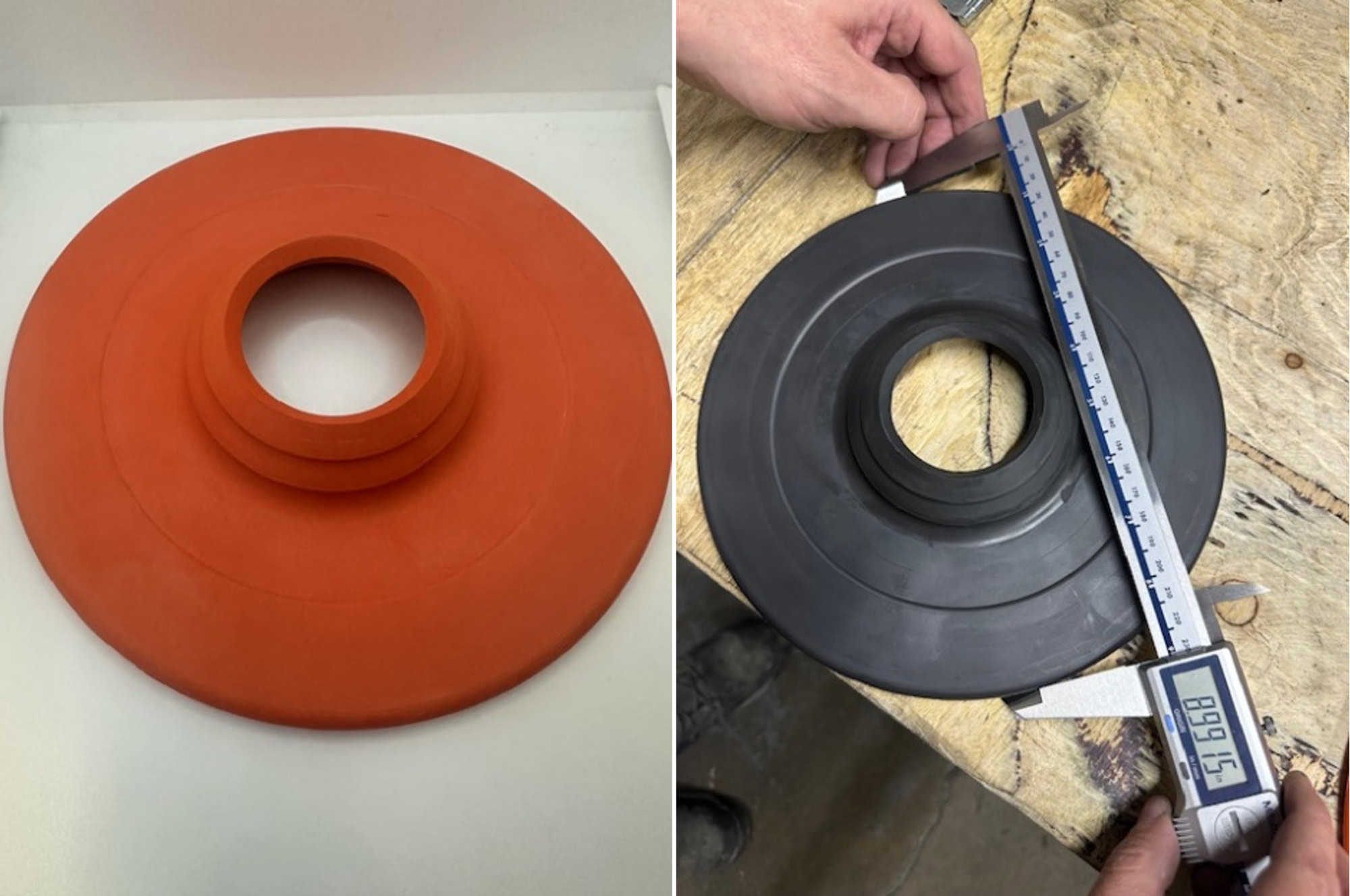 Mold for polyurethane part